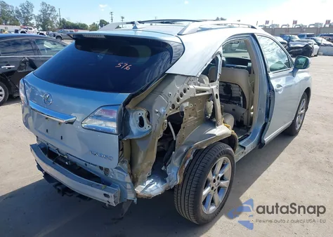 2012 Lexus Rx 350 z USA, uszkodzony, nr VIN 2T2ZK1BAXCC066123